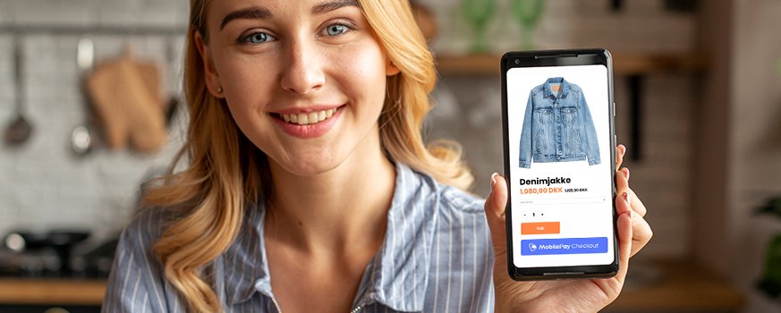 MobilePay Checkout: Lad dine kunder betale på nul-komma-fem! 💸